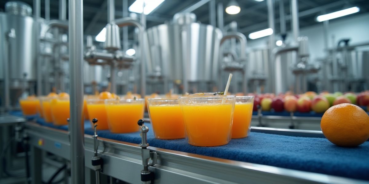 Echipamente procesare fructe sucuri